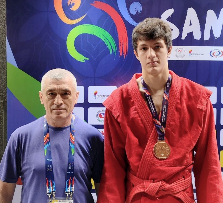 Студент МГГТК АГУ Заур Тлебзу завоевал бронзу для Иордании в чемпионате мира по самбо среди юниоров