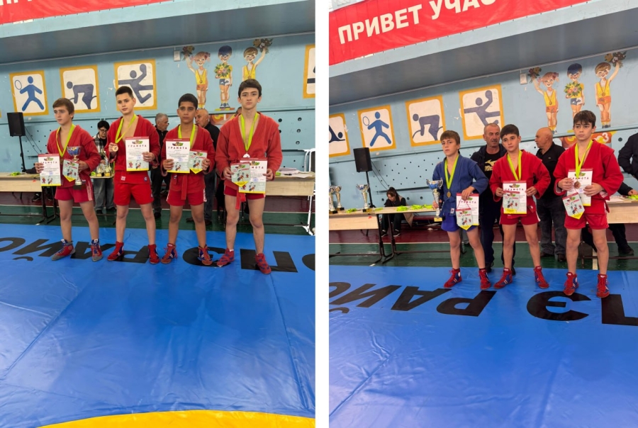 Юные спортсмены района успешно приняли участие в турнире по борьбе самбо памяти депутата СНД Майкопского района А.М.Текнеджана